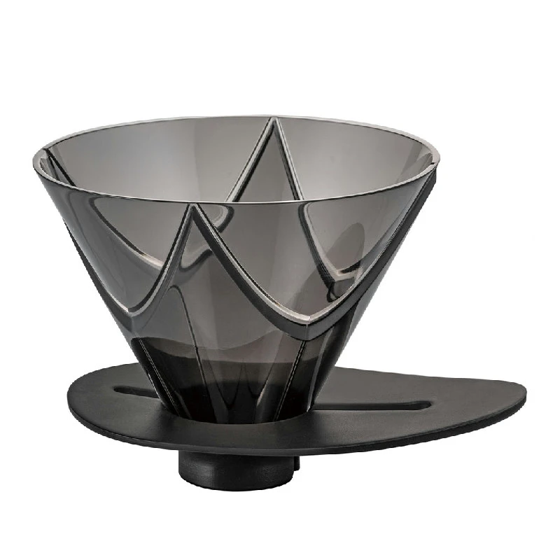 V60 One Pour Dripper MUGEN - Hario VDMU-02-TB by Hario color Svart