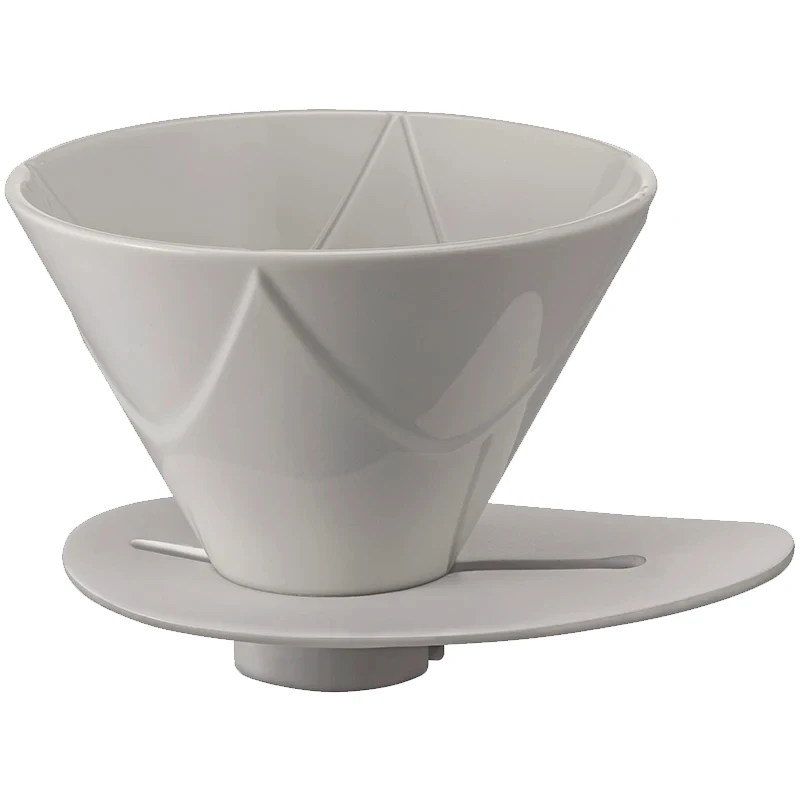 V60 One Pour Dripper MUGEN Keramikk - Hario VDMU-02-CW by Hario color Svart