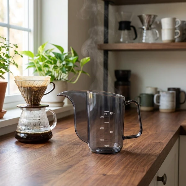 V60 Drip Kjele AIR - Hario VKA-35-TB by Hario color Svart