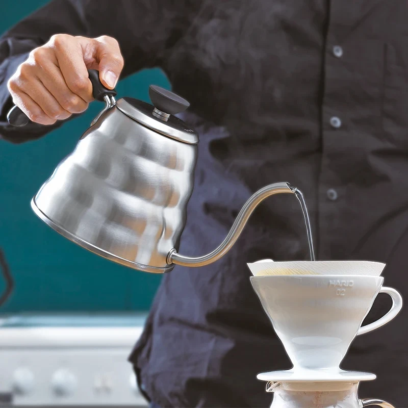 V60 Drip Kjele "Buono" 500 ml - Hario VKBR-70-HSV by Hario color Svart