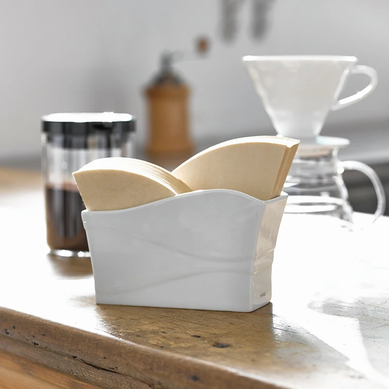 V60 Papirstativ Keramisk - Hario VPS-100W by Hario color Svart