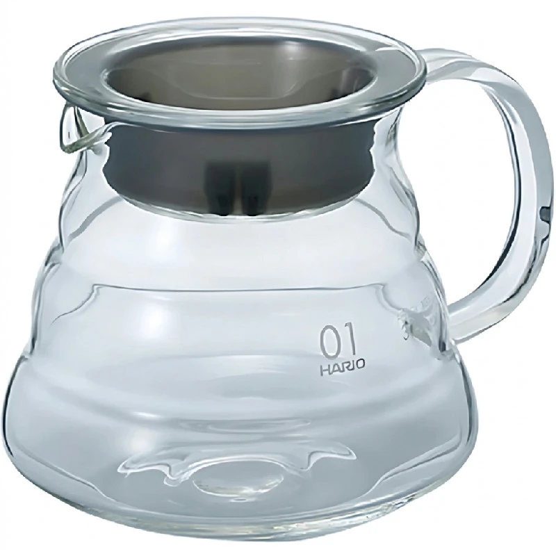V60 Glasskanne 360 ml - Hario XGSR-36-TB by Hario color Svart