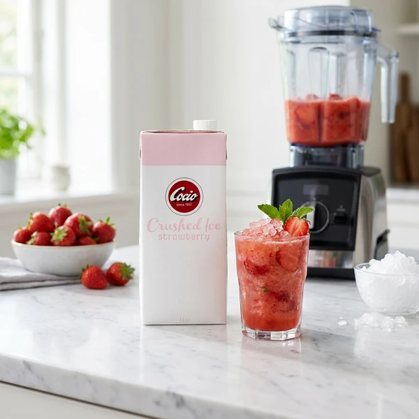 Cocio Crushed Ice Strawberry 1 liter 206472 by COCIO color Svart