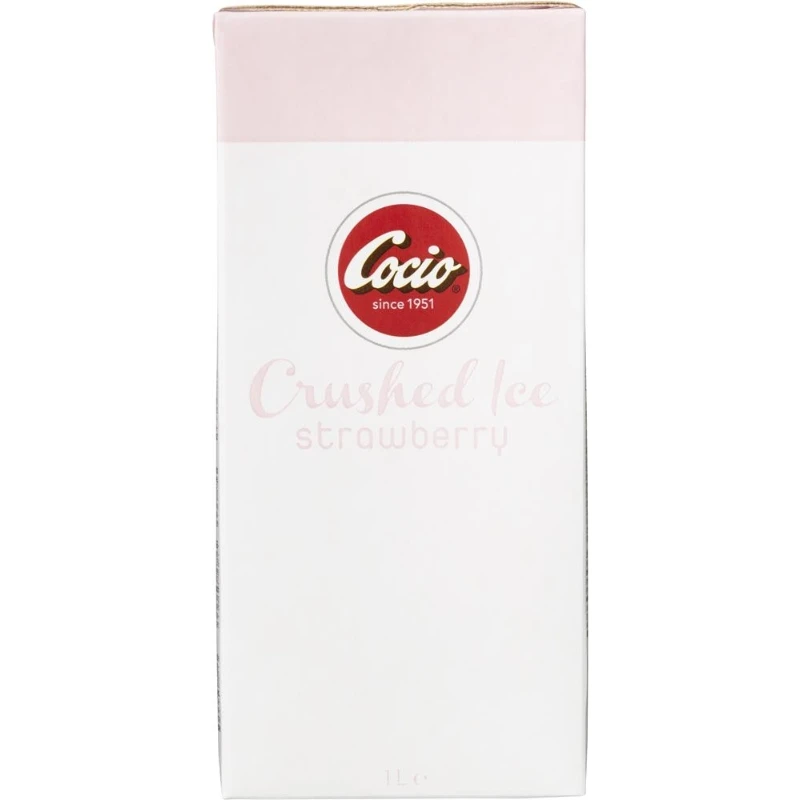 Cocio Crushed Ice Strawberry 1 liter 206472 by COCIO color Svart