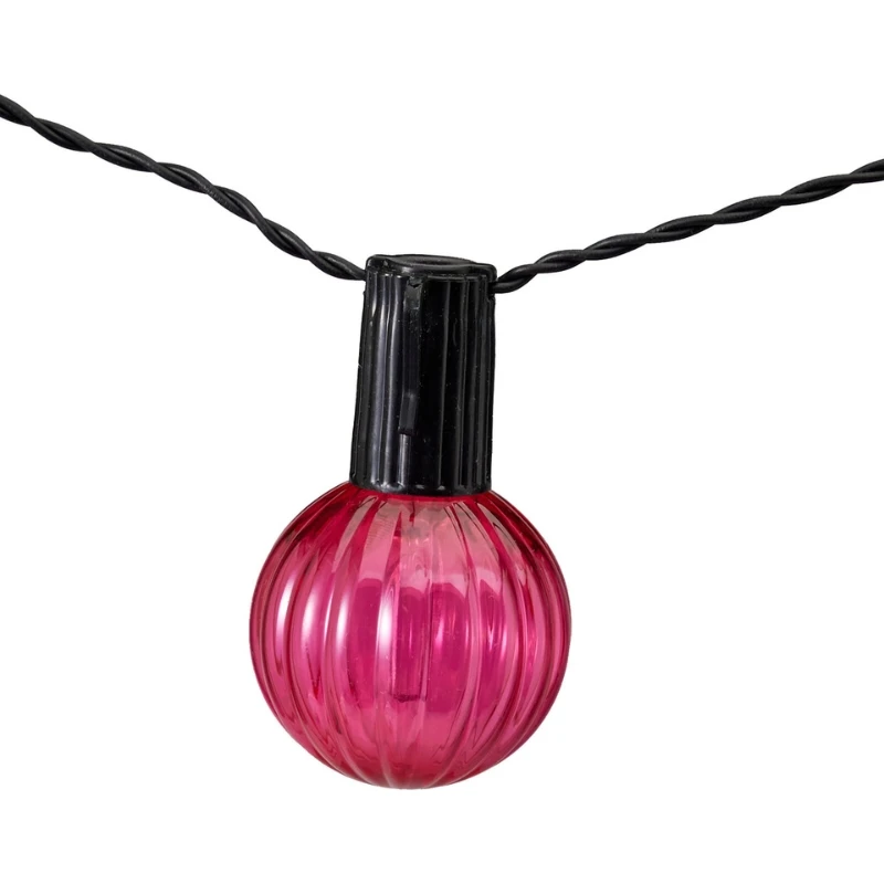 Party lyslenke solcelle 10 stk. klar AF5700210 by Koop color Svart