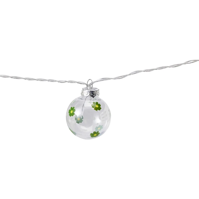 LED-lyslenke 10 stk. blomsterdesign AF5700250 by Koop color Svart