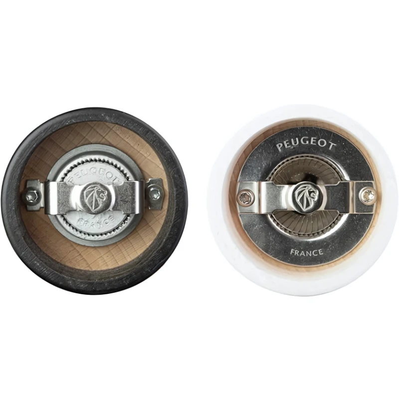 Peugeot Bistro sæt PM sort + SM hvid træ sort/hvid mat, 10cm 2/24291 by Peugeot color Svart