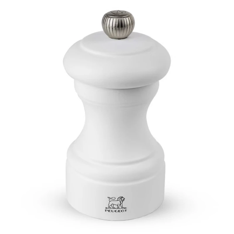Peugeot Bistro pepperkvern tre hvit matt 10 cm 24215 by Peugeot color Koppar