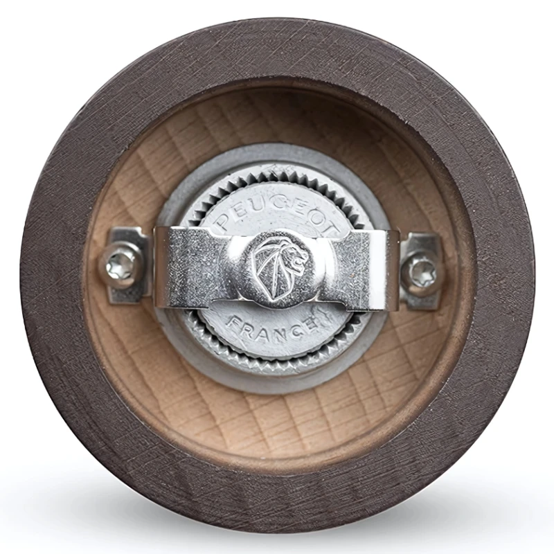 Peugeot Baya pepperkvern tre, sjokolade, 8 cm 27896 by Peugeot color Svart/vit matt