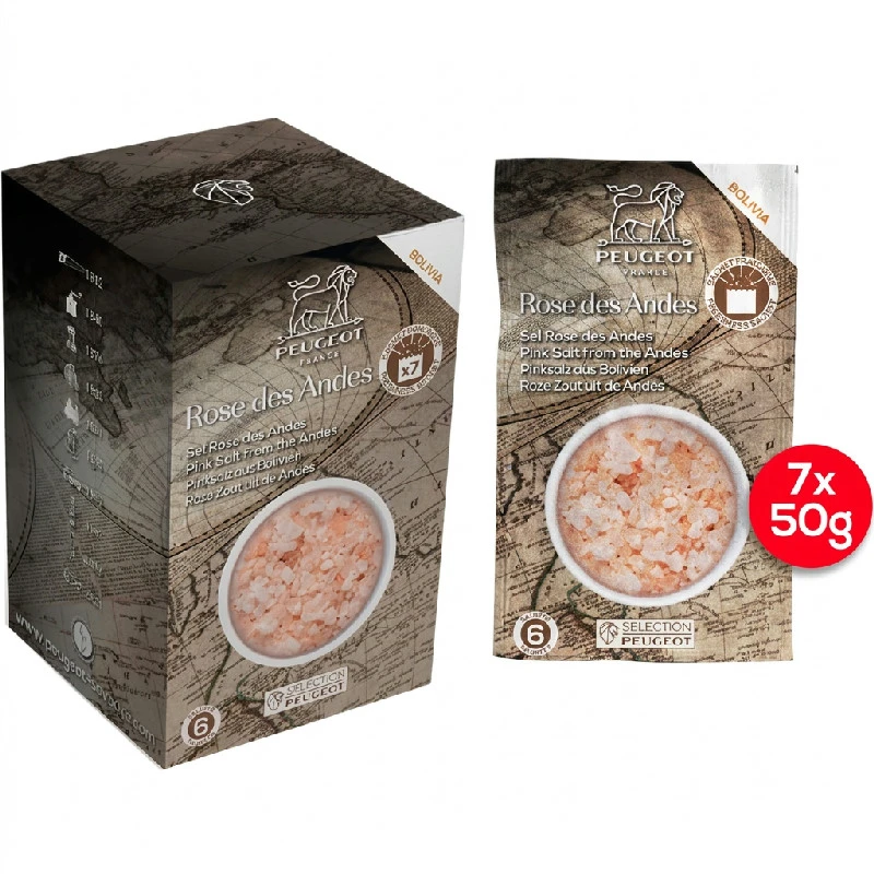 Pink Salt 350g - Andes steinsalt 42738 by Peugeot color Svart