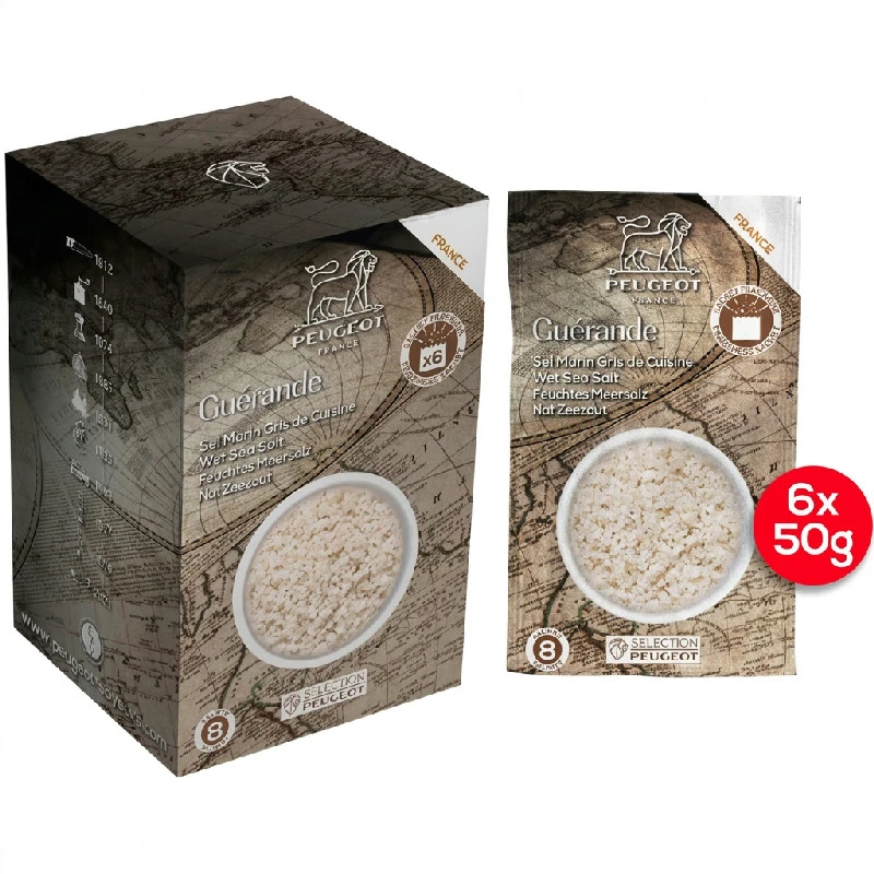 Guérande Salt 300g 42752 by Peugeot color Svart