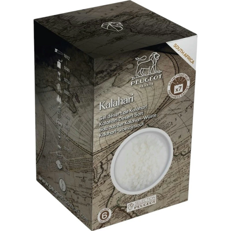 Kalahari salt 350g 46965 by Peugeot color Svart