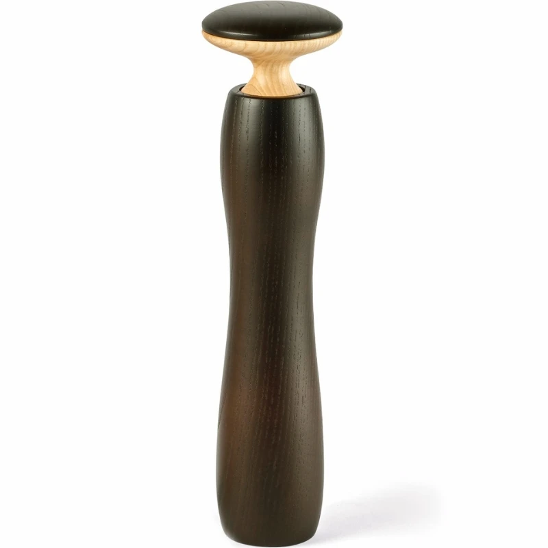 HERCULES keramisk kvern, medium, mørk ask, 28,5 cm, ø 7,5 cm LESPTL by Legnoart color Svart