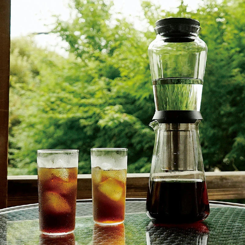Slow Drip kaffebrygger Shizuku 600 ml - Hario SBS-5B by Hario color Svart