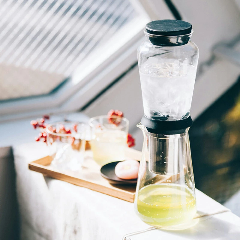Slow Drip kaffebrygger Shizuku 600 ml - Hario SBS-5B by Hario color Svart