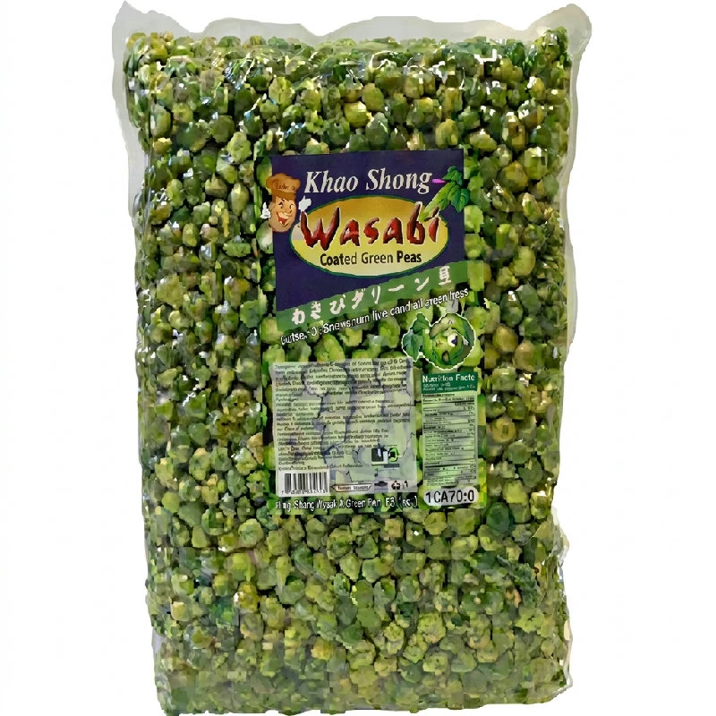 Grønne erter med wasabi PS (1 KG) 262397 by Khao Shong color Svart