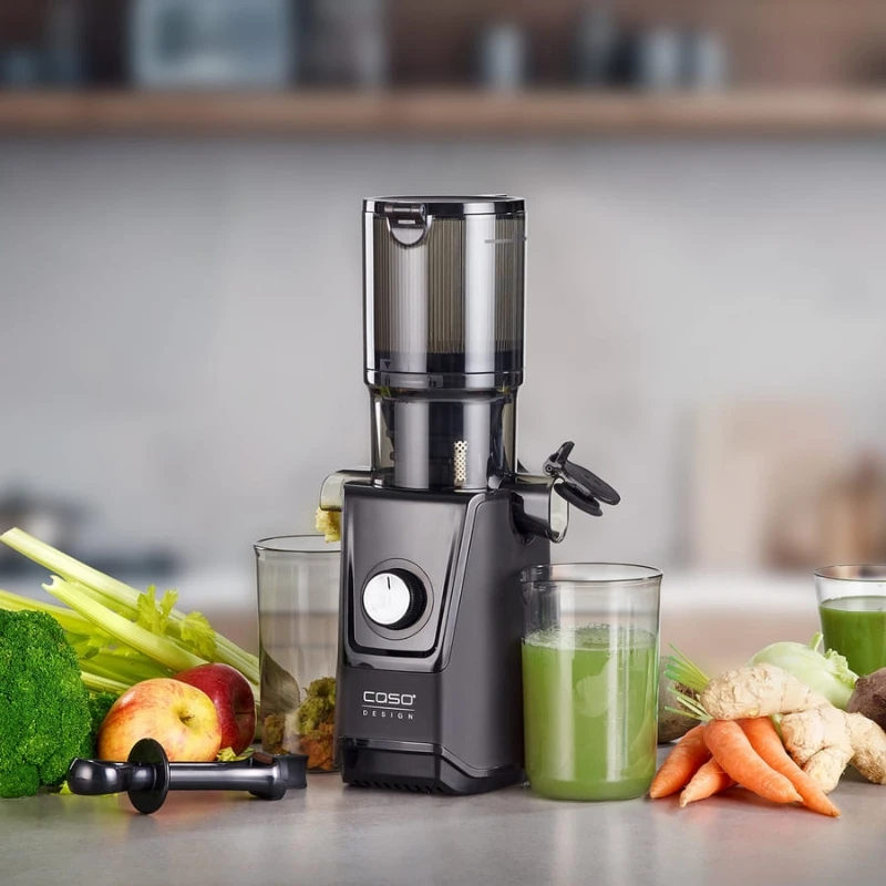 Caso Slow Juicer Kompakt 800 ml CS3512 by CASO color Svart