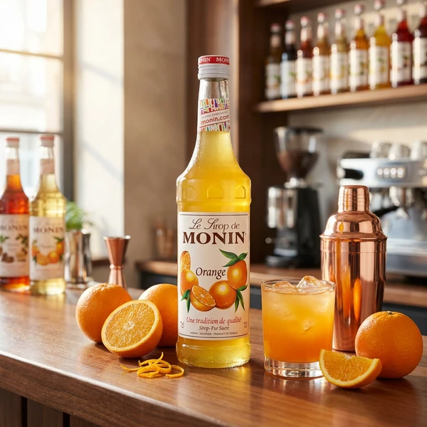 Monin sirup appelsin / Appelsin FL 70 61237 by MONIN color Oranje