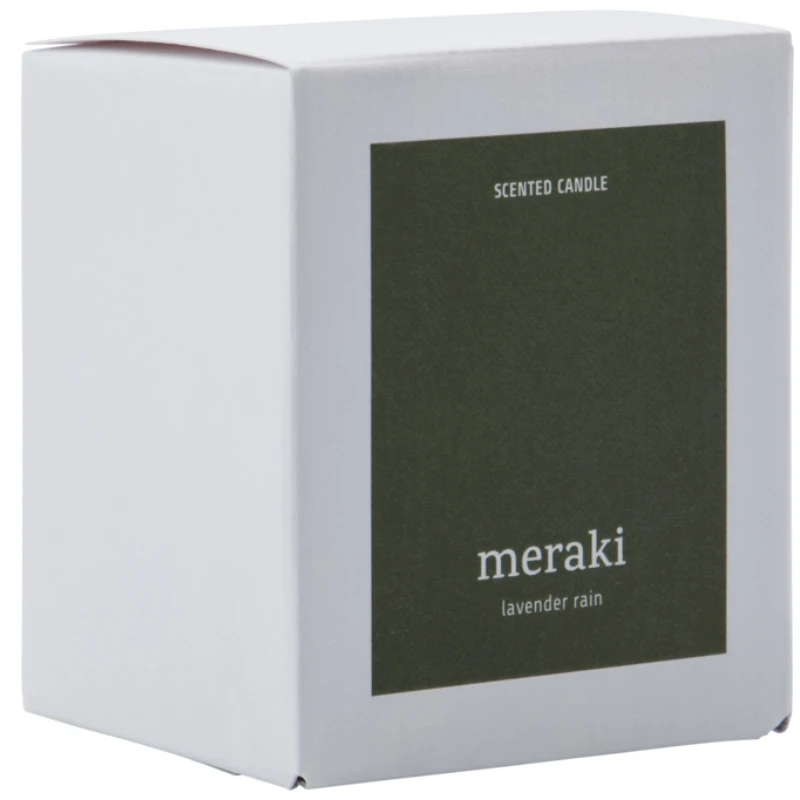 Meraki Duftlys Lavender Rain, Grønn Høy 200 g 366650202 by Meraki color Grön