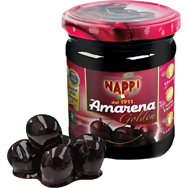 Nappi Amarena kirsebær 240 g 27191 by Ponte Sisto color Svart