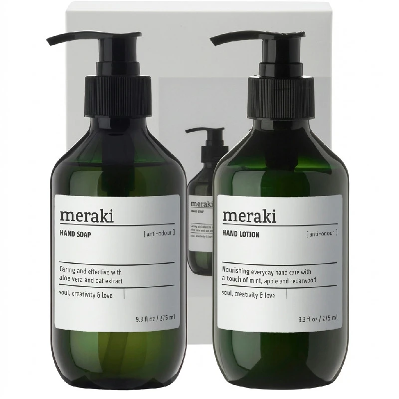 Meraki Anti-odour Håndpleie Gaveeske 2 x 275 ml 309770426 by Meraki color Grön