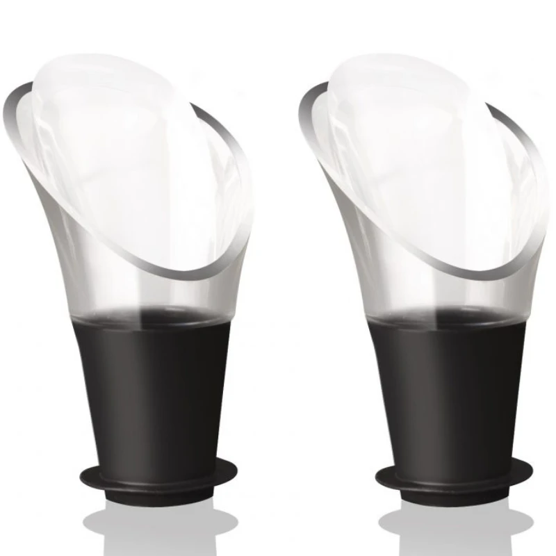 Vacu Vin skjenketut Crystal - 2 stk V1854060 by Vacu Vin color Svart