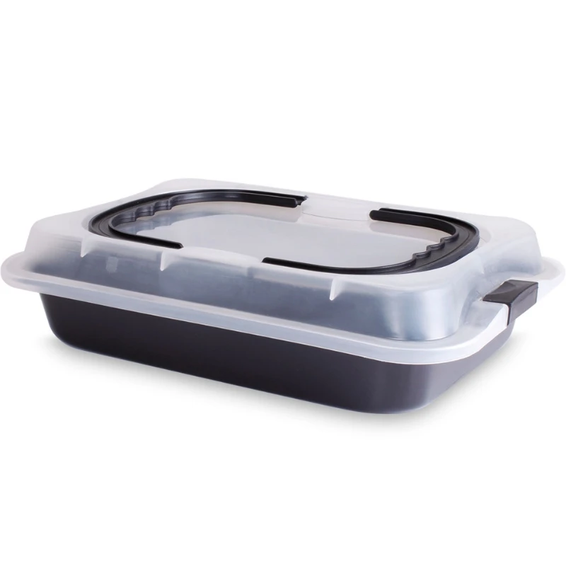 Royal Series Langpanne med lokk 36,5 x 24,5 cm 11089AG by Royal Series color Grijs