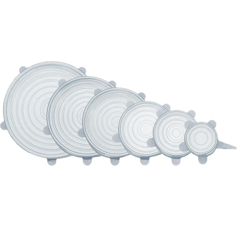 Gjenbrukbare silikonlokk | Runde | Royal Series 12695AG by Royal Series color Svart
