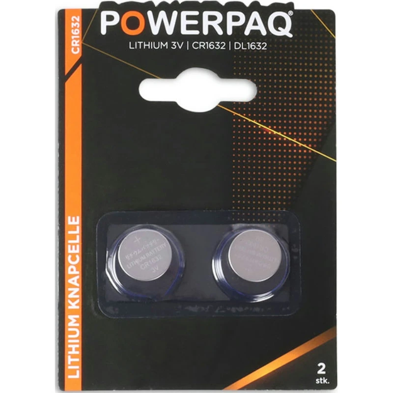 Batterier | Lithium CR1632 | PowerPaq 12934AG by PowerPaq color Silver