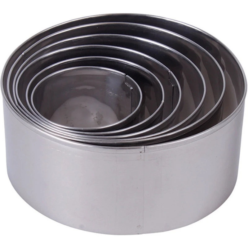 Runde utstikksformer i plast og metall 12965AG by Standard color Standaard