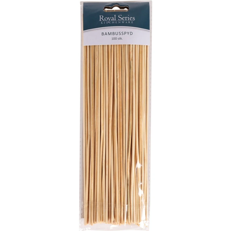 Bambusspyd 24,5 cm 100 stk. | Royal Series 13213AG by Royal Series color Svart