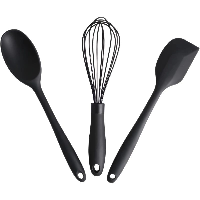 Redskapssett i silikon | 3 deler 14183AG by Airfryer color Vit