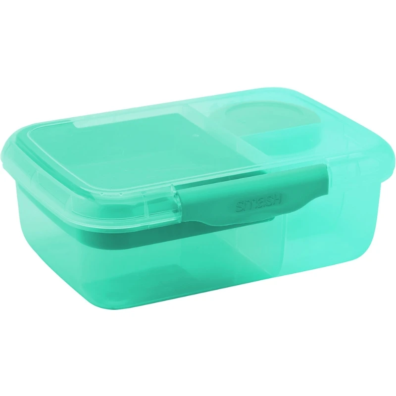 SMASH Bento Lunch Box matboks med rom og snackboks 1,6 l 14675AG by SMASH color Assorterad