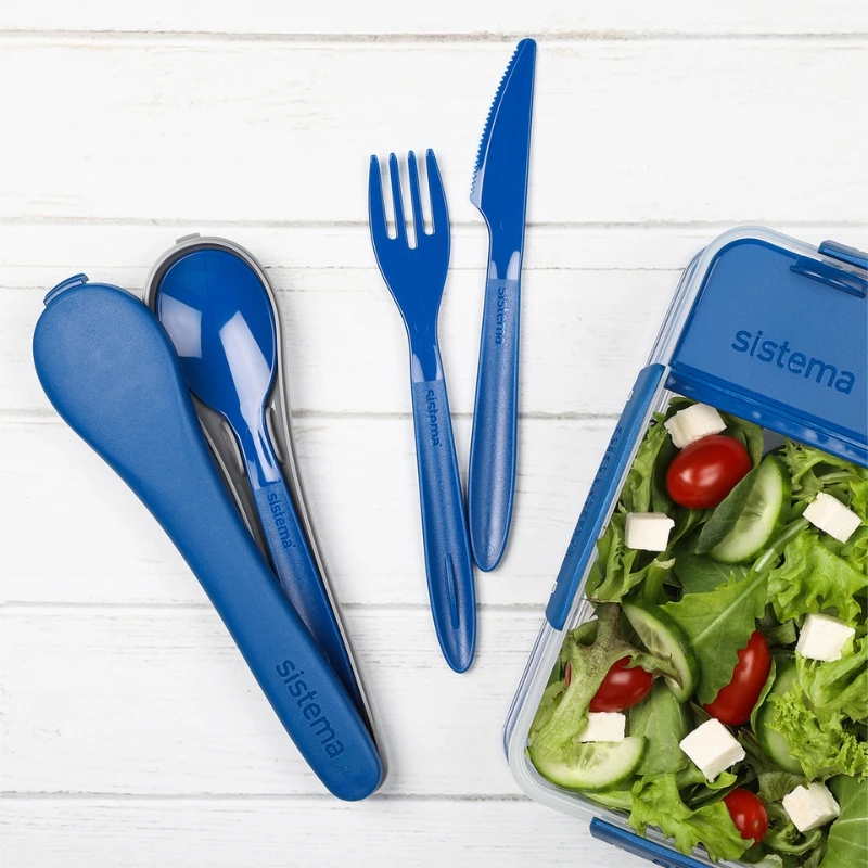 Bestikksett, 4 deler, ass. | Cutlery Set | Sistema 1918AG by Royal Series color Svart