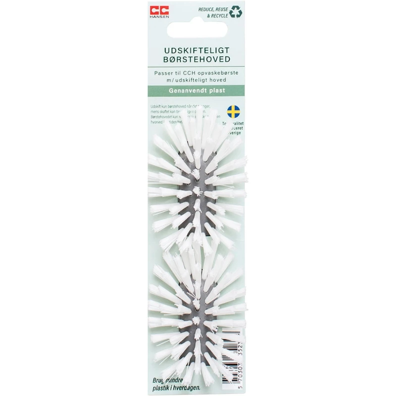 Utskiftbart børstehode, 2 stk. | CC Hansen 3523AG by CC Hansen color Assorterad