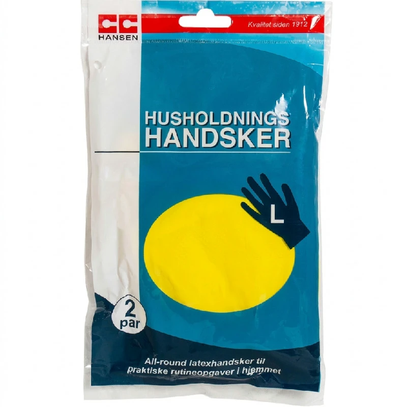 Husholdningshansker Str. L - 2 par | CC Hansen 4720AG by CC Hansen color Svart