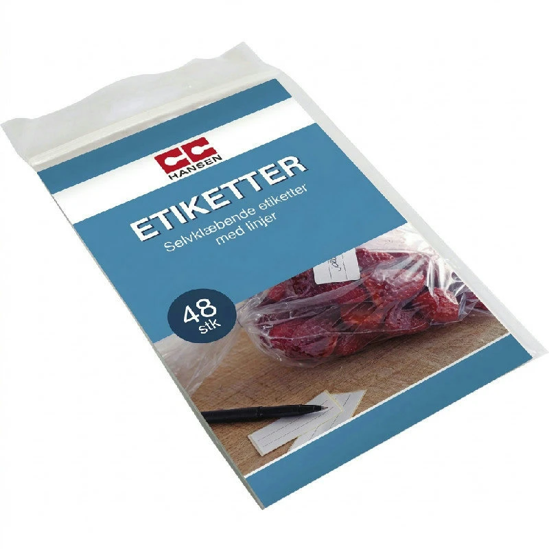 Selvklebende etiketter 48 stk. | CC Hansen 6793AG by CC Hansen color Svart