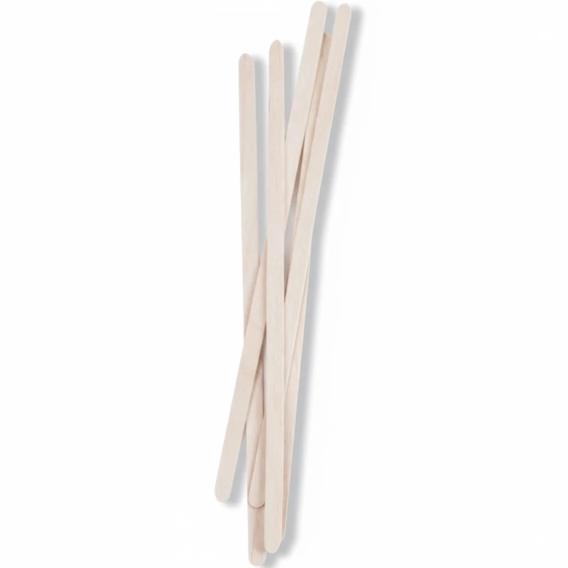GS Supply Rørepinner 14 cm Tre 1000 stk. 10026GS by GS Supply color Natuur