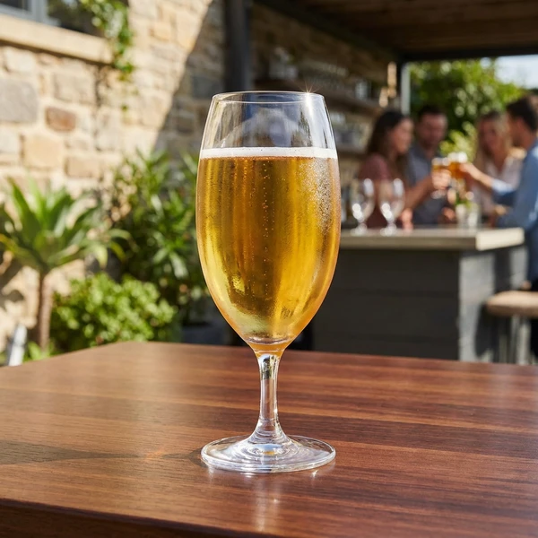 Premium Ølglass på stett 47 cl - Plast 7010 by GraMonty color Svart