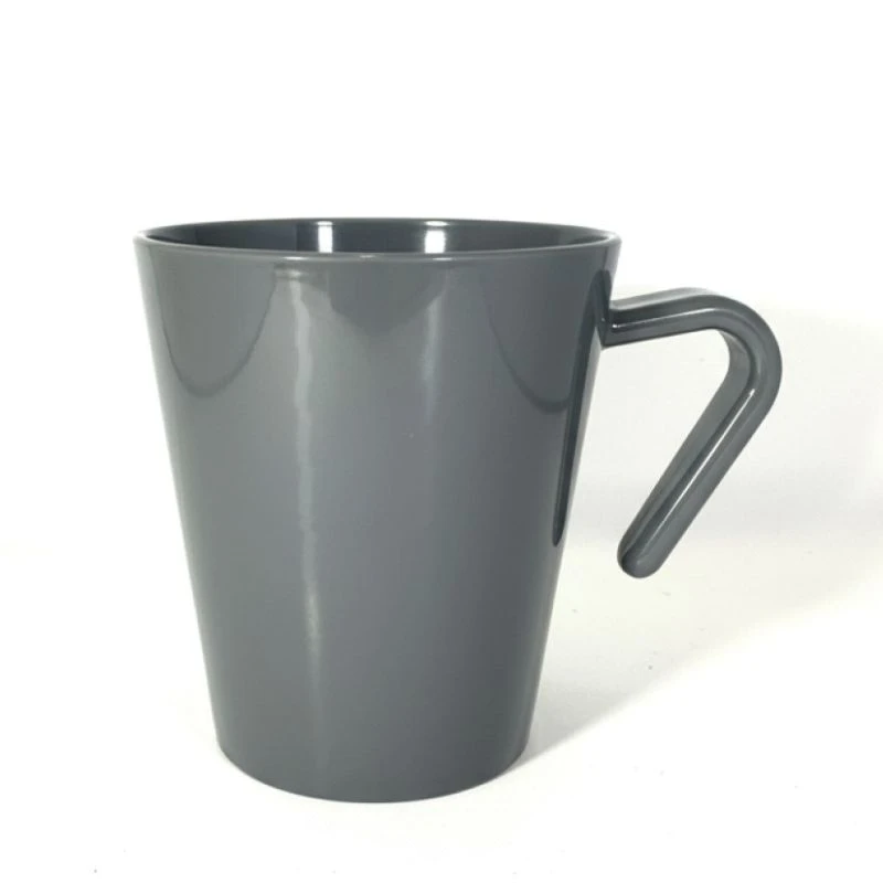 Kaffekrus Stabelbart 30 cl Mørkegrå PP-plast BPA-fri 8538-DARK GREY by GraMonty color Svart