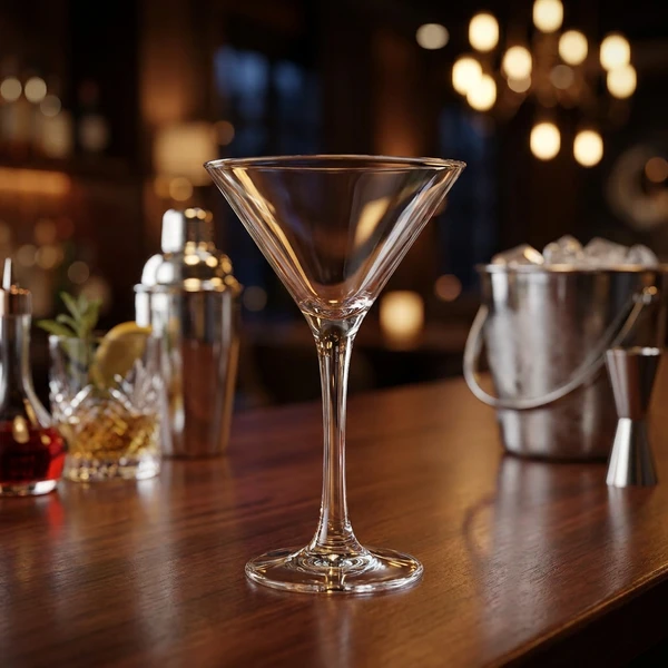 Premium martiniglass 24 cl - Plast 9300 by GraMonty color Svart