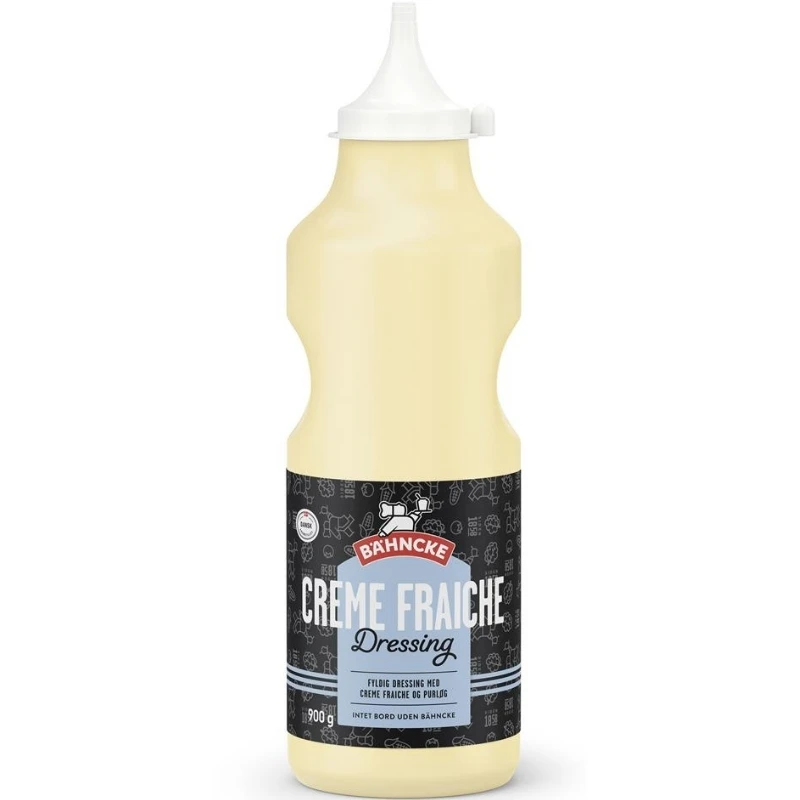 Bähncke Creme Fraiche Dressing 900 g 2473 by BÄHNCKE color Svart