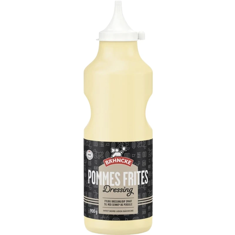 Bähncke Pommes frites dressing 900 g 2483 by BÄHNCKE color Svart
