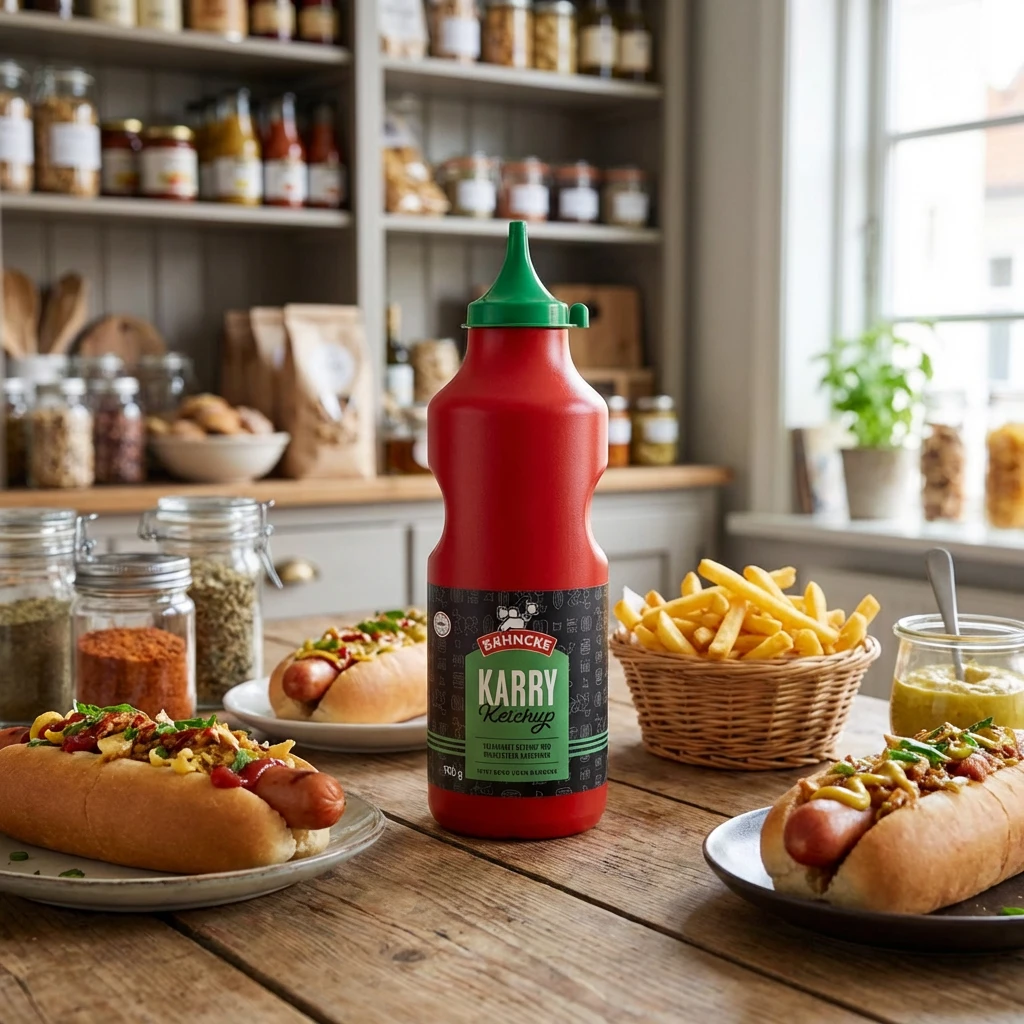 Bähncke Karryketchup 900 g 4089 by BÄHNCKE color Svart