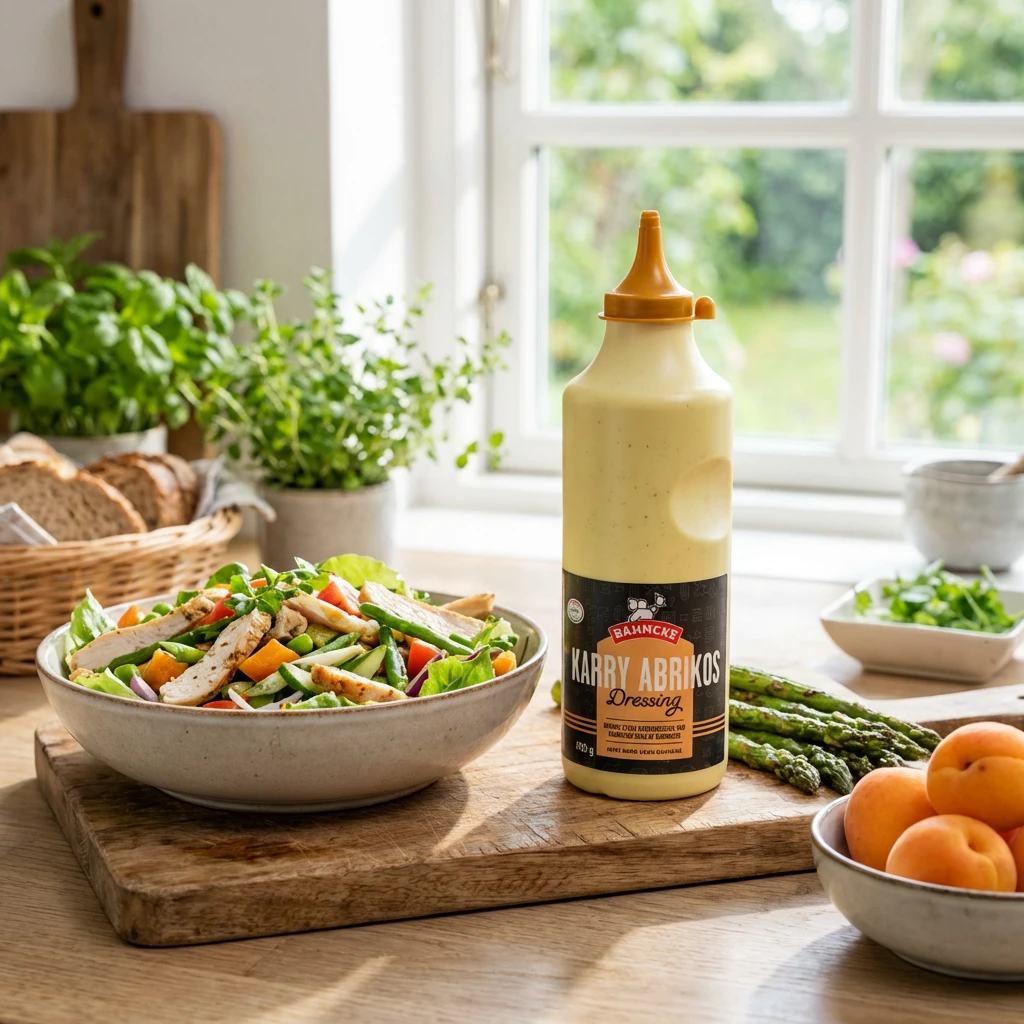 Bähncke Karri/Aprikos dressing 900 g 68031 by BÄHNCKE color Svart