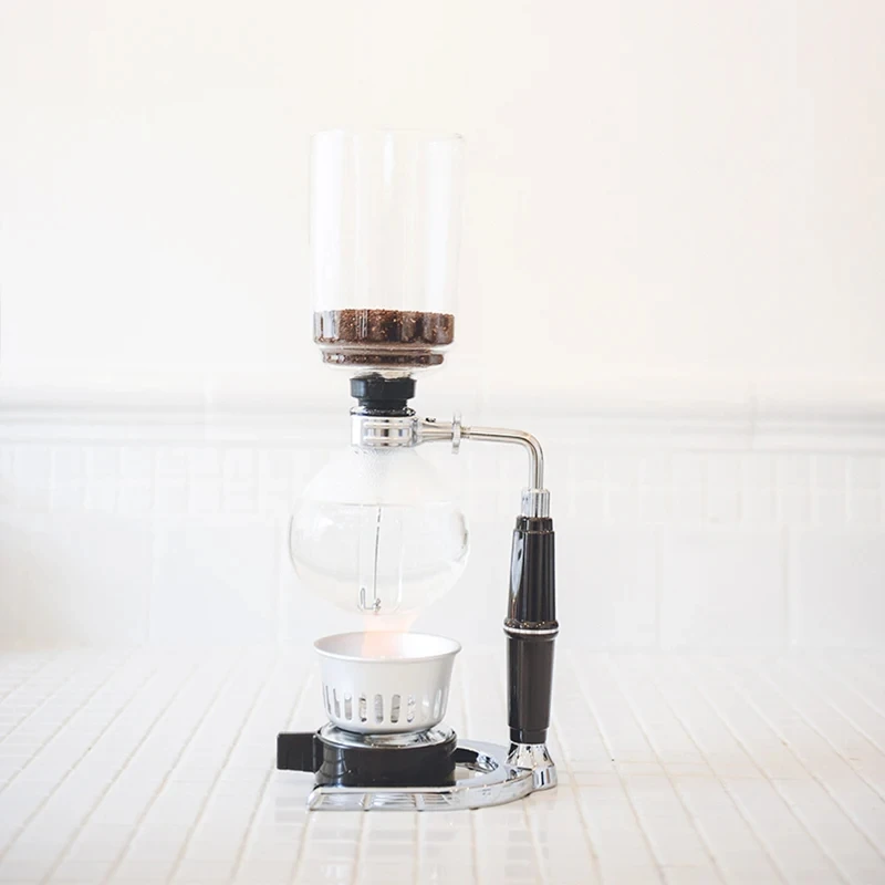 Kaffesifon "Technica" - Hario 3 kopper (360ml) TCAR-3 by Hario color Svart