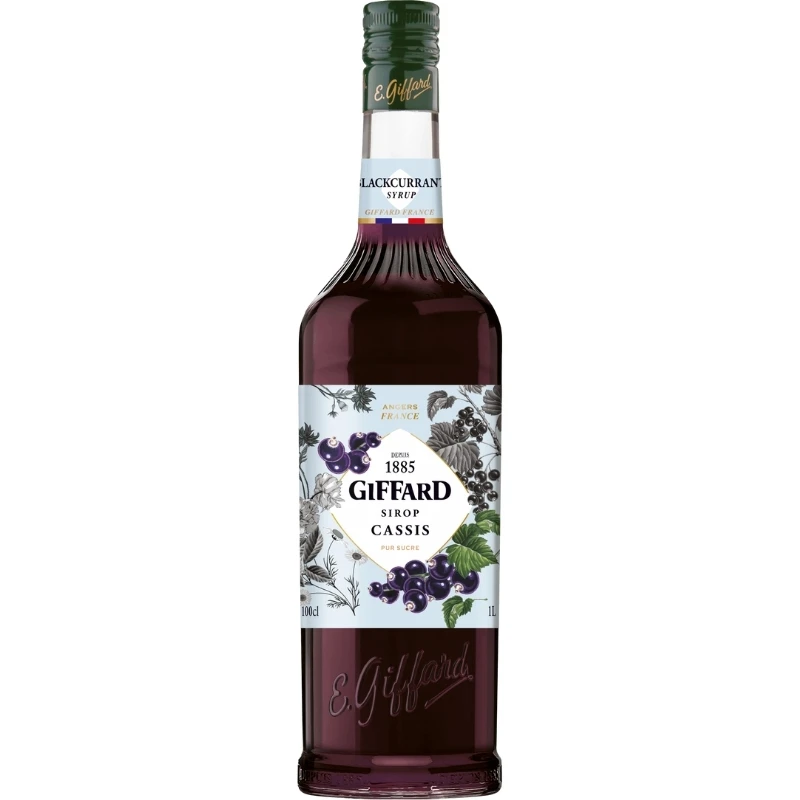 Giffard Syrup Solbær / Cassis FL 100 17-1006990 by GIFFARD color Svart