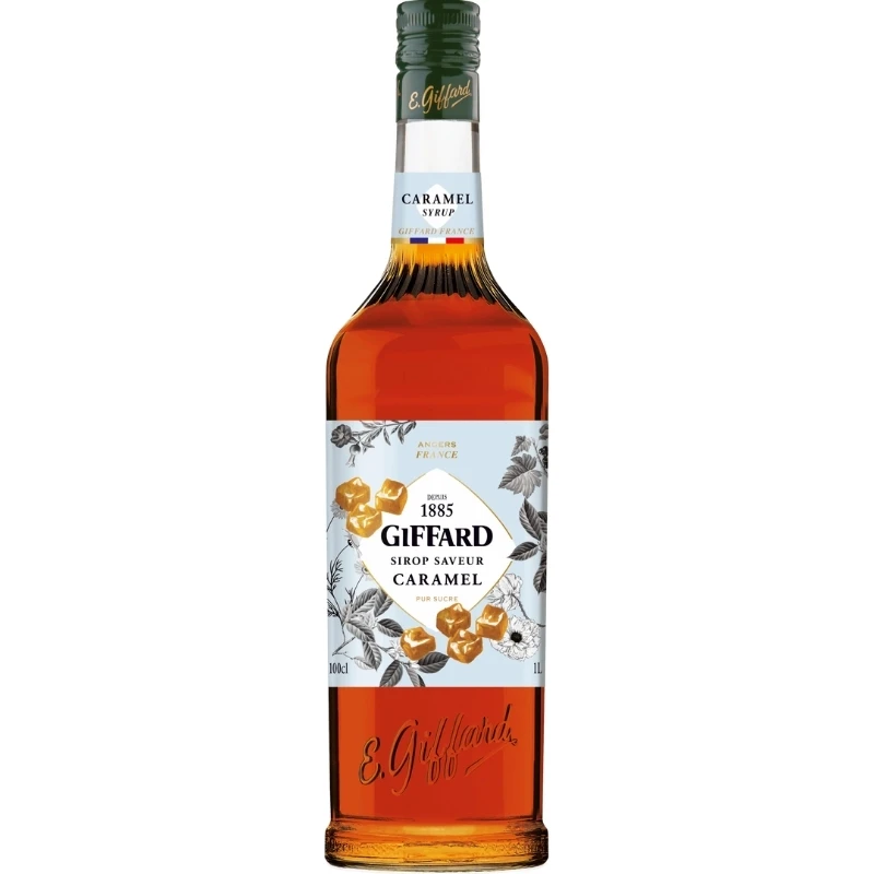 Giffard Karamellsirup 100 cl 17-1006992 by GIFFARD color Svart