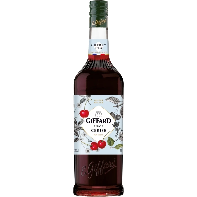 Giffard Syrup Kirsebær / Cherry 100 cl 17-1006993 by GIFFARD color Svart