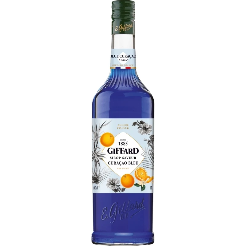 Giffard Blue Curacao Sirup 100 cl 17-1007002 by GIFFARD color Svart